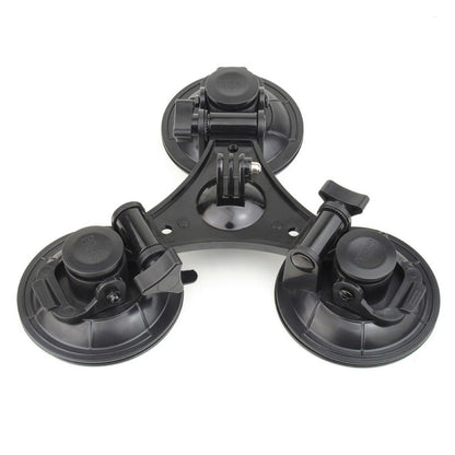 Car Window Triple Sucker Suction Cup Mount
