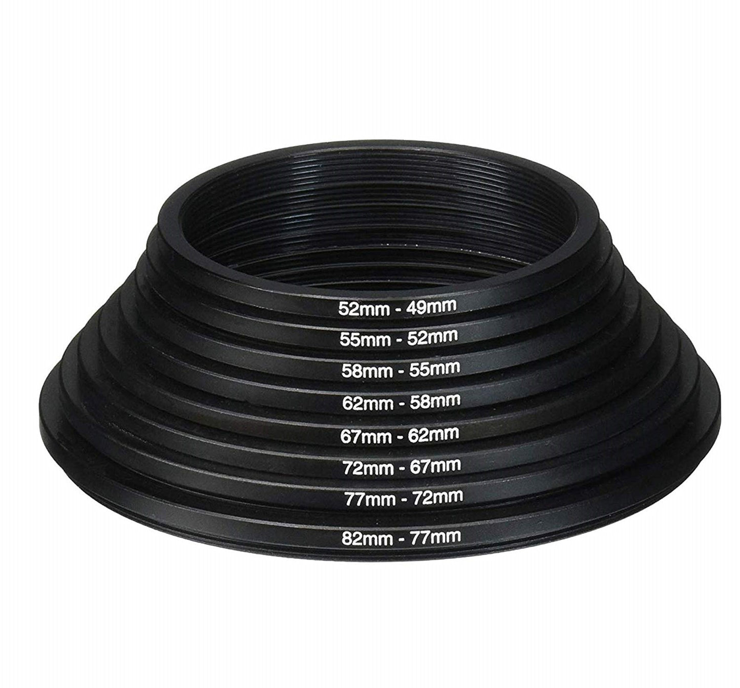 SIOTI 8 PCS Step Up/Step Down Adapter Ring