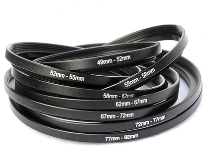 SIOTI 8 PCS Step Up/Step Down Adapter Ring